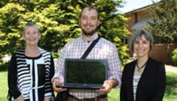 Photo of Patty Kirkley, Clayton Slade and Kathy Posey