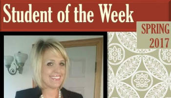 Picture of Bethany James, SCC Student of the Week.