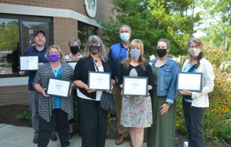 SCC employees recognized for 10 years of state service