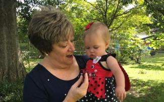 Sheri Terk and Baby
