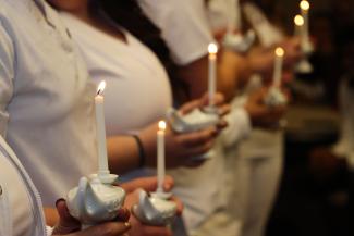 SCC's founding class of Practical Nursing celebrated their accomplishments with a pinning ceremony on Dec. 10.