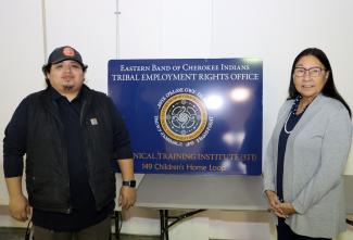 Student and instructor are pictured