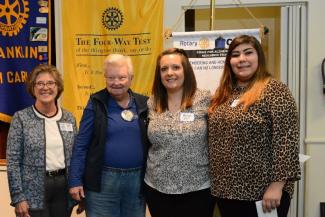 From left to right: Janet Greene, Nancie Wilson, Megan Crisp, Maryanne Davey