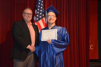 The newest cohort of High School Equivalency graduates received their GEDs.