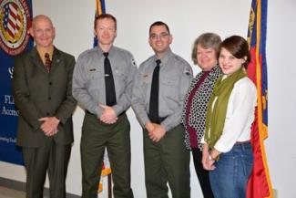 National Park Service Ranger Joseph Kolodski took his role seriously as a part-time Seasonal Law Enforcement Training (NPS-SLET) instructor for Southwestern Community College.