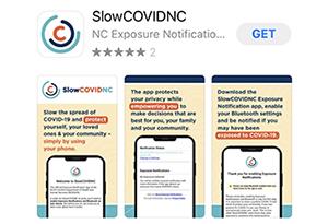 SlowCOVIDNC App