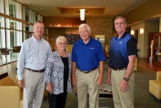 Wanda and Charles Wolfe gifted a scholarship for SCC’s nursing students